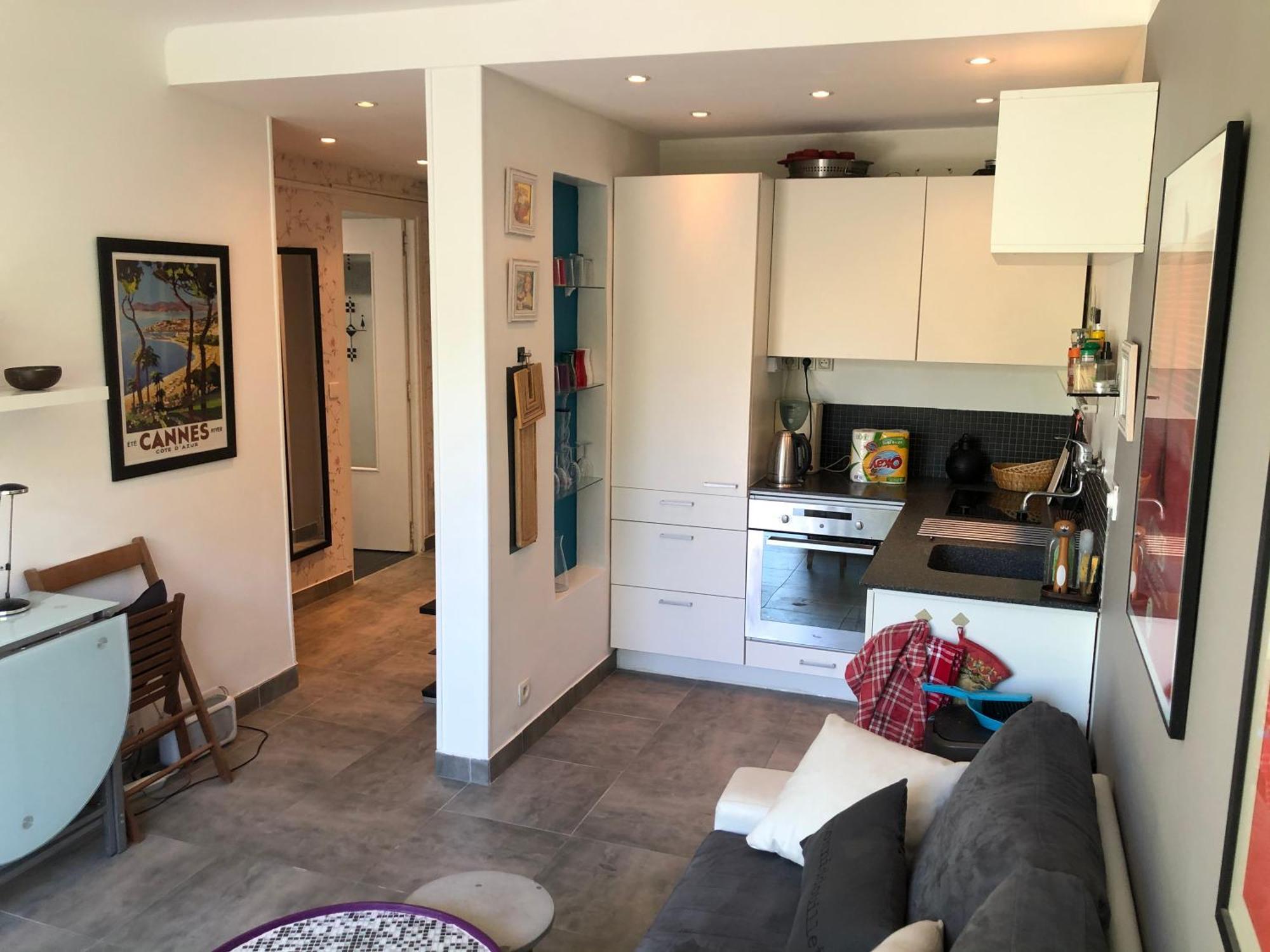 Only 60M To The Beach, 2 Bedroom Cozy Apartment, 80M2 Big Garden, Very Central Cannes Esterno foto