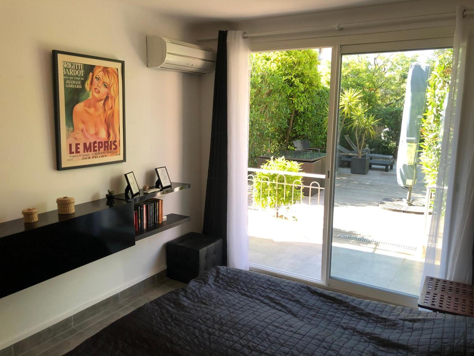 Only 60M To The Beach, 2 Bedroom Cozy Apartment, 80M2 Big Garden, Very Central Cannes Esterno foto